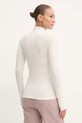 Oblečení Lounge tričko s dlouhým rukávem s příměsí vlny Emporio Armani Underwear 164633.4F224 béžová