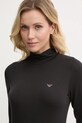Tričko s dlhým rukávom Emporio Armani Underwear čierna 164633.4F224