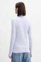 Îmbrăcăminte United Colors of Benetton longsleeve din bumbac 3GA2E2224 violet