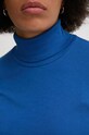 United Colors of Benetton longsleeve din bumbac 3GA2E2224 albastru