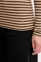 United Colors of Benetton longsleeve bawełniany 30YSE2225 brązowy