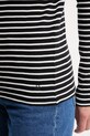 United Colors of Benetton longsleeve din bumbac 30YSE2225 negru