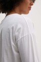 Бавовняний лонгслів United Colors of Benetton білий 31VKD104I