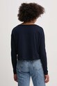 Хлопковый лонгслив United Colors of Benetton 31VKD104I тёмно-синий AW24