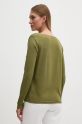 Abbigliamento United Colors of Benetton top a maniche lunghe in cotone 3096D102Q verde