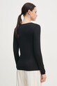 United Colors of Benetton tricou 3Z12D1080 negru SS25