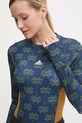 Боді adidas x Farm Rio IV9742 темно-синій