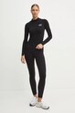 Лонгслив для тренировок EA7 Emporio Armani TJOBZ.6DTT01.1200 чёрный AW24