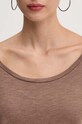 Tričko s dlouhým rukávem Superdry W6011975A.C1F hnědá