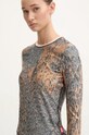 Лонгслив Diesel T-CUTIE-LS серый A14595.0KMAQ