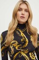 Longsleeve Versace Jeans Couture μαύρο 77HAH2A5.JS358