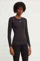 adidas Performance longsleeve de antrenament Techfit uni negru IK7918