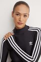 Tričko s dlouhým rukávem adidas Originals černá IZ3200