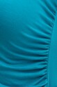 Tričko s dlouhým rukávem United Colors of Benetton 32AVD108J tyrkysová