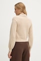 Одяг Светр з домішкою вовни United Colors of Benetton 10R2D3013 бежевий