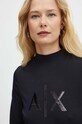 Armani Exchange camicia a maniche lunghe nero XW000061.AF10355
