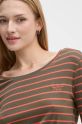 Pepe Jeans top a maniche lunghe in cotone FINNA verde PL505937