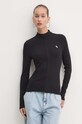 Μπλούζα Abercrombie & Fitch μαύρο KI139.4664.900