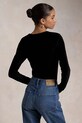 Боді Polo Ralph Lauren 211947942 чорний AW24