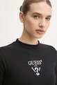 Guess longsleeve COLETTE negru V4YI23.KCDH1