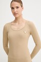 Лонгслив Guess бежевый V4BP07.K8RT2