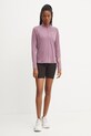 Asics bluza do biegania Icon 2012C867.500 różowy AW24