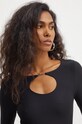 Лонгслів Guess AMIRA W4BP09.KCDE0 чорний AW24