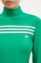 Блуза с дълги ръкави adidas Originals Longsleeve 3S Tee зелен JN8314