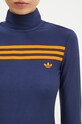 adidas Originals longsleeve Longsleeve 3S Tee granatowy JN8315