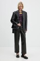 Κορμάκι MM6 Maison Margiela S62NA0073.MTJ012 μωβ AW24
