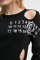 Вовняний светр MM6 Maison Margiela S62NH0034.M13071 чорний
