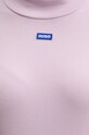 Tričko s dlouhým rukávem Hugo Blue 50525318 fialová