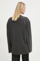 Odzież Rotate longsleeve bawełniany 111441100 szary