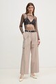 Блузка Sisley 39ZHL106P чёрный AW24