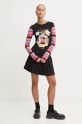 Блуза с дълги ръкави Desigual PATCHMICKEY 24WWTKA2 черен AW24