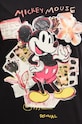 Desigual longsleeve PATCHMICKEY 24WWTKA2 negru