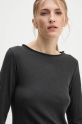 Levi's top a maniche lunghe in cotone nero A9343