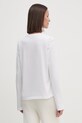 Îmbrăcăminte Tommy Hilfiger longsleeve din bumbac WW0WW43620 alb