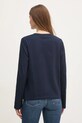 Одяг Бавовняний лонгслів Tommy Hilfiger WW0WW43620 темно-синій