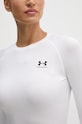 Under Armour mânecă lungă de antrenament HG Authentics Compression 1365459 alb