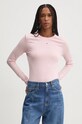 Tommy Jeans longsleeve roz DW0DW19043
