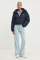 Tričko s dlhým rukávom Tommy Jeans DW0DW19043 tmavomodrá AW24