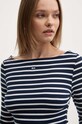 Лонгслів Tommy Jeans темно-синій DW0DW19817