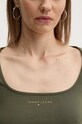 Лонгслів Tommy Jeans DW0DW18791 зелений
