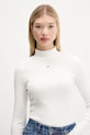 Лонгслів Tommy Jeans білий DW0DW19830