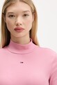 Tommy Jeans camicia a maniche lunghe DW0DW19830 rosa