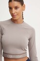 Μακρυμάνικο προπόνησης Calvin Klein Performance μπεζ 00GWF4K204