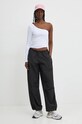 Juicy Couture longsleeve NELLA ASYMMETRIC TOP JCWCT24310.117 biały AW24