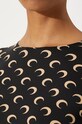Tričko s dlouhým rukávem Marine Serre Recycled Moon Jersey Second Skin Crewneck Top WTS006A.CJER0001