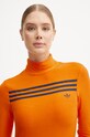 adidas Originals longsleeve portocaliu JN8313